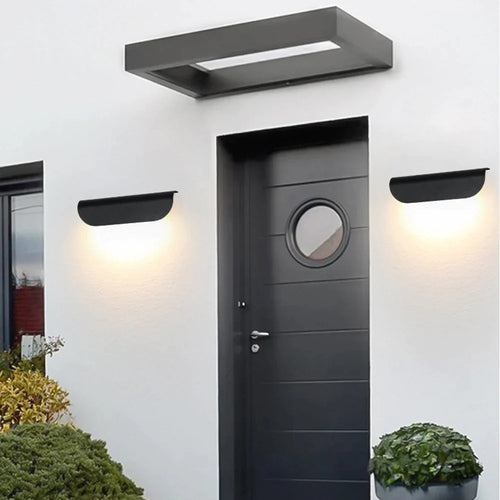 Cascadebeam - waterproof led wall light for outdoor areas
