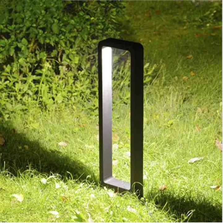 Aluluster - modern aluminum garden lamp