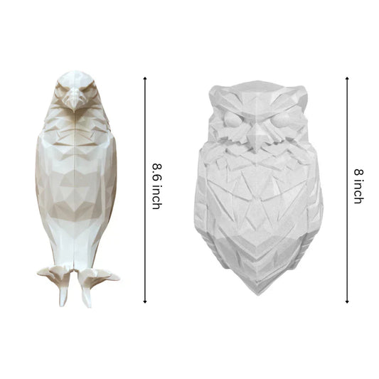 Winged wall lamps