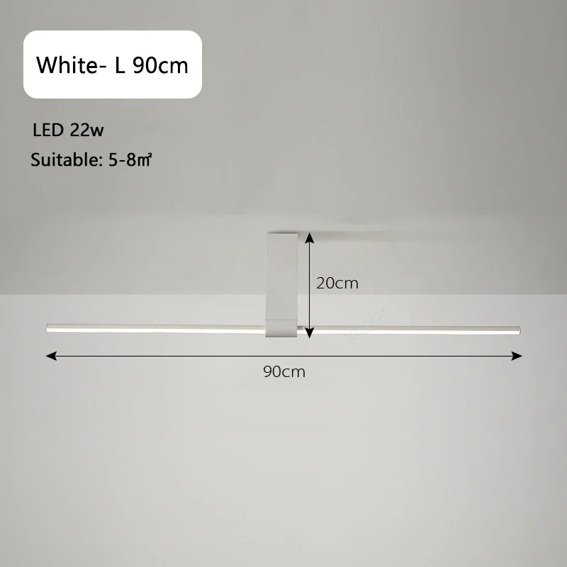 CleanEdge - long ceiling lights