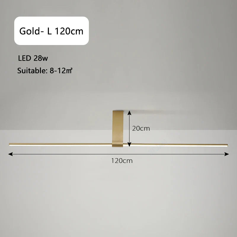 CleanEdge - long ceiling lights