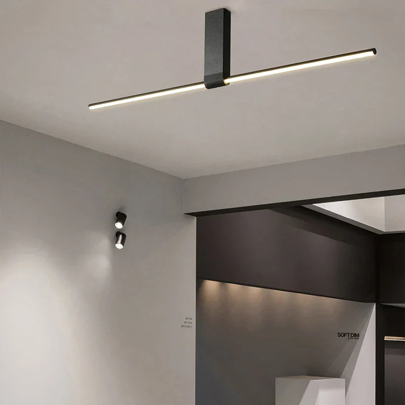 CleanEdge - long ceiling lights