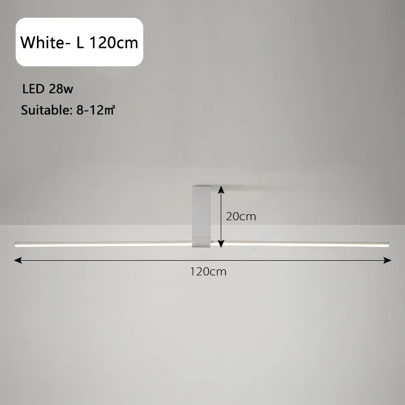 CleanEdge - long ceiling lights