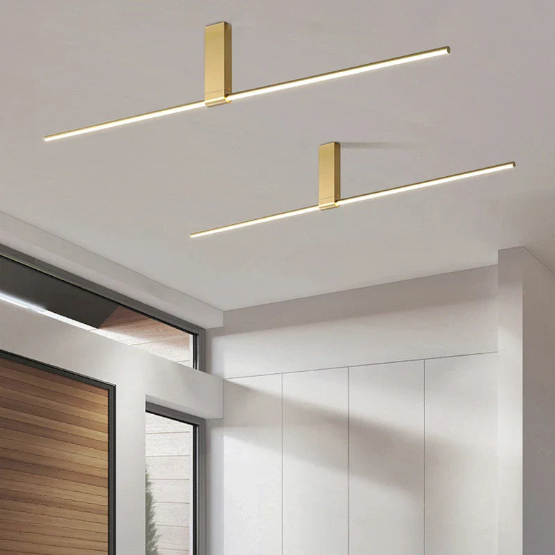 CleanEdge - long ceiling lights