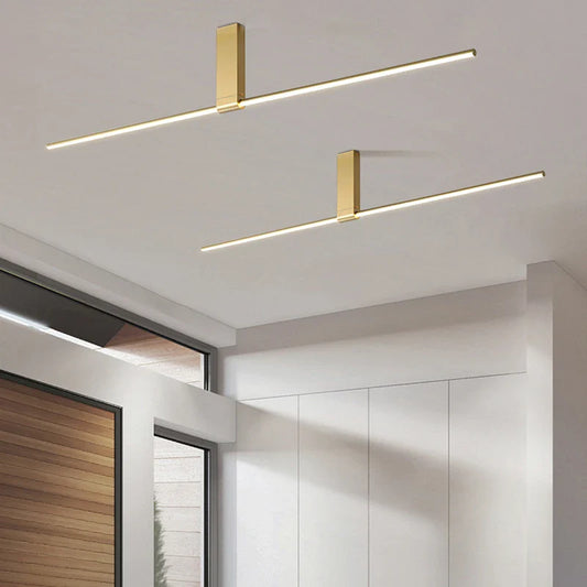 CleanEdge - long ceiling lights