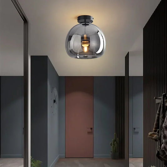 Essenceglow - minimalist glass ceiling light