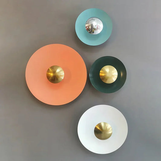 Colorburst - modern round lamp