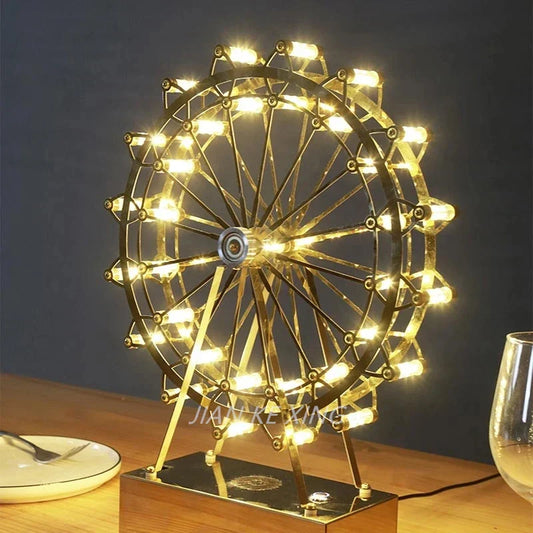 Dutchglow - ferris wheel table lamp