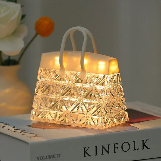 Crystal clutch - creative night light