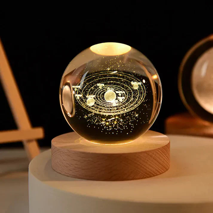 Glowing 3d crystal night lights - unique gifts for all occasions