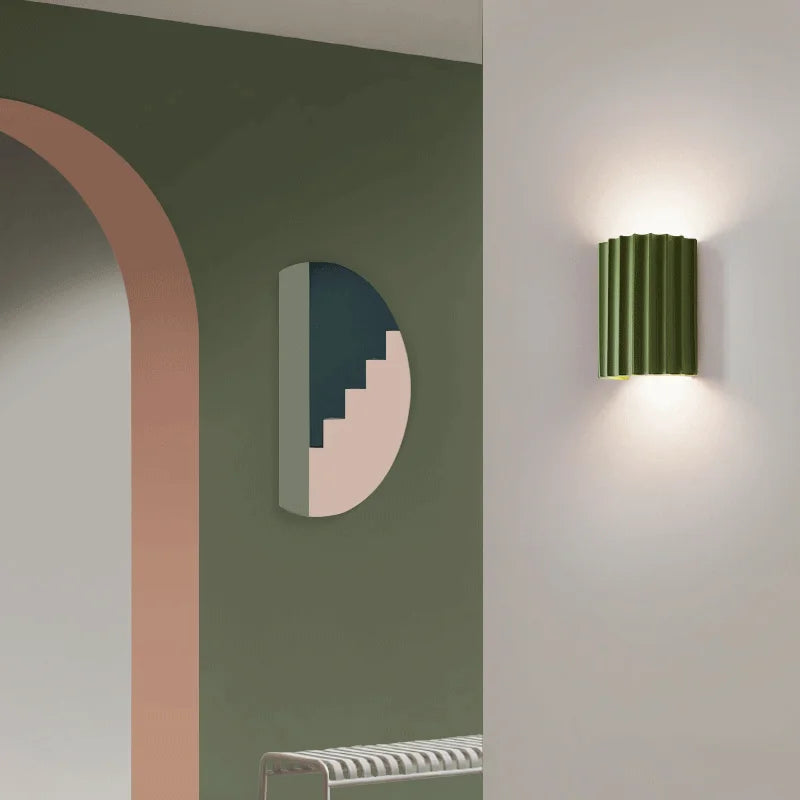 Artiglow - modern wall lights made from resin