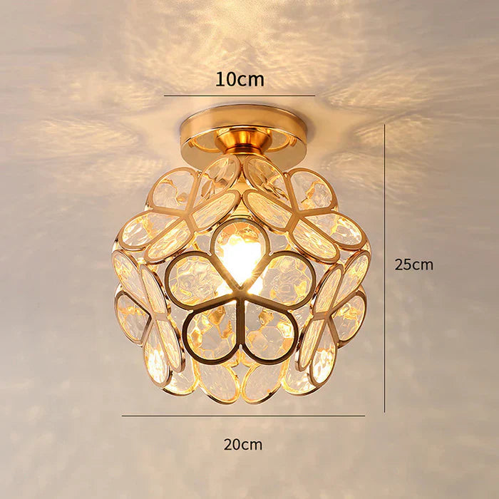 Blossomglow - ceiling lamp in flower style