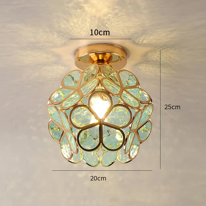 Blossomglow - ceiling lamp in flower style