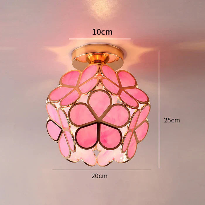 Blossomglow - ceiling lamp in flower style