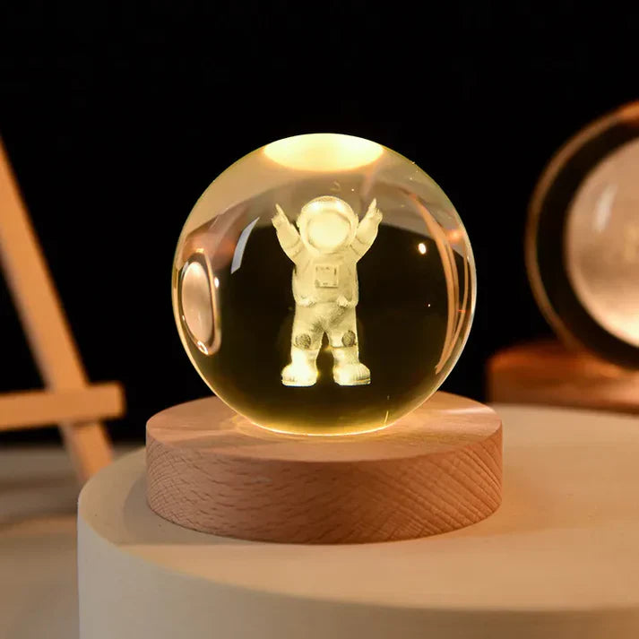 Glowing 3d crystal night lights - unique gifts for all occasions