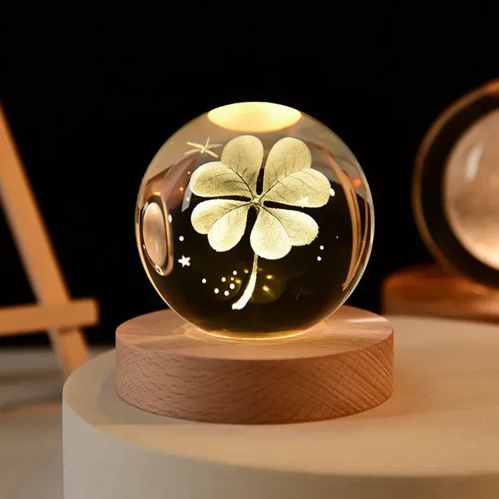 Glowing 3d crystal night lights - unique gifts for all occasions