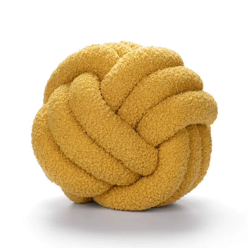 BallKnot | handmade throw pillow