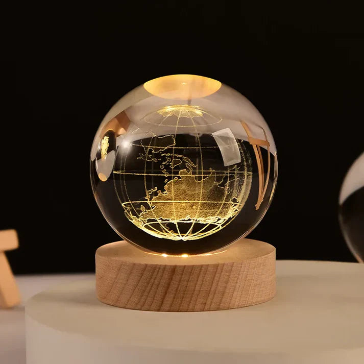 Glowing 3d crystal night lights - unique gifts for all occasions