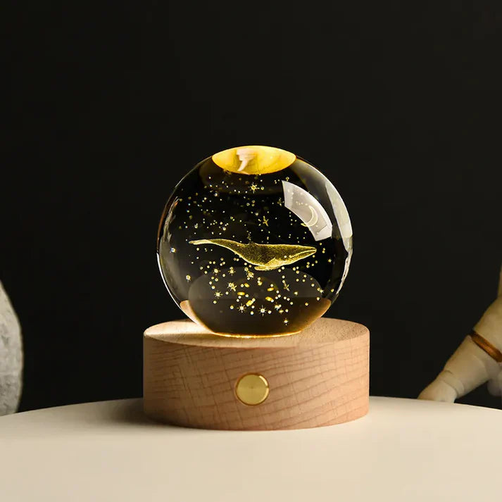 Glowing 3d crystal night lights - unique gifts for all occasions