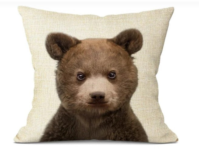 Beastiescushion - cute pillowcases with baby animal motifs