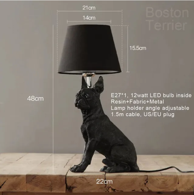 Pupart - dog design table lamp