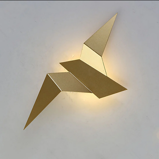 Creative wall lamp made of iron in a spherical shape