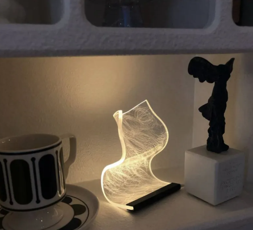 Acryllux | elegant led table lamp with modern design