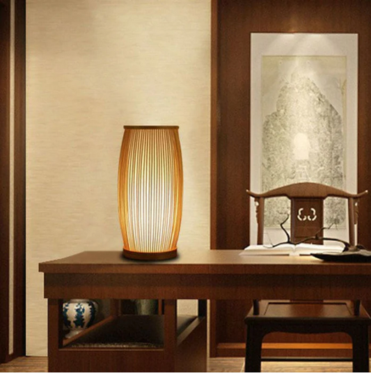 Bambooglow - bamboo table lamp