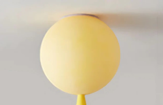 Astronova - modern led ceiling light with moon and astronaut design