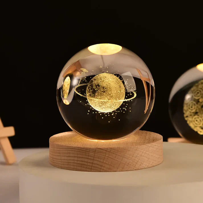 Glowing 3d crystal night lights - unique gifts for all occasions