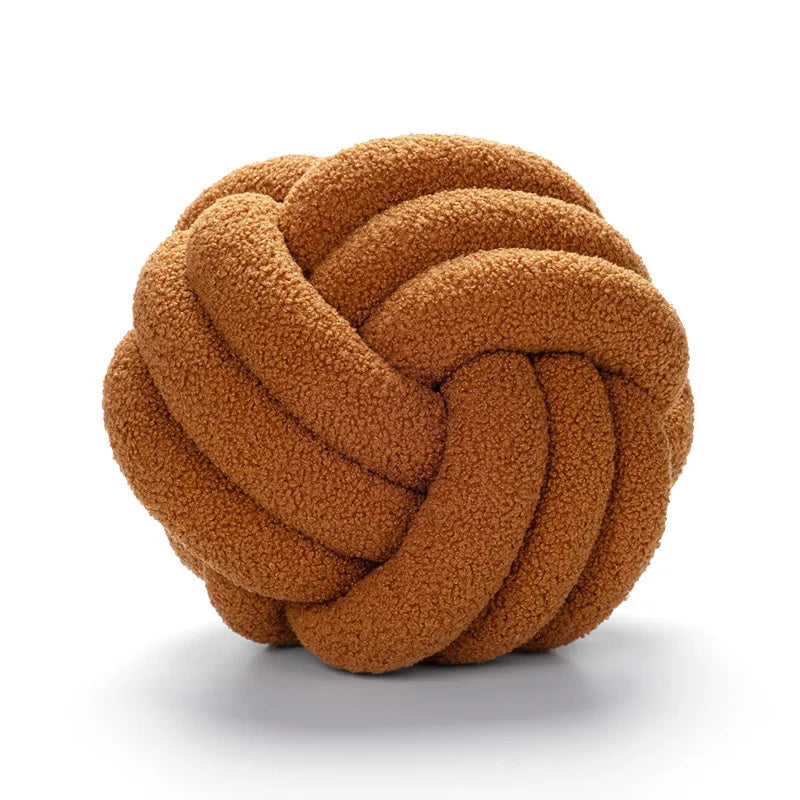 BallKnot | handmade throw pillow