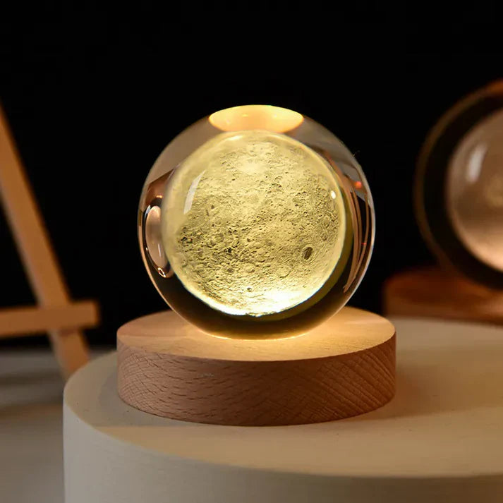 Glowing 3d crystal night lights - unique gifts for all occasions