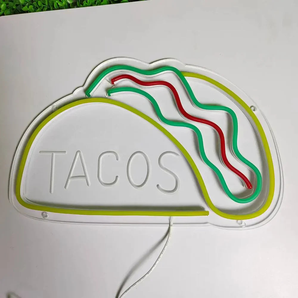 Quickbite - fast food neon sign night light