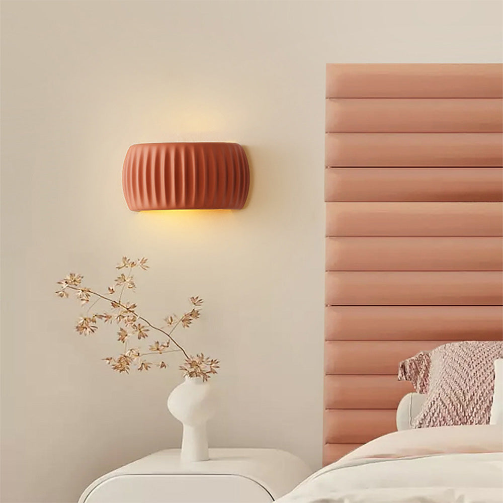 Cream Glow Minimalist Indoor Wall Light