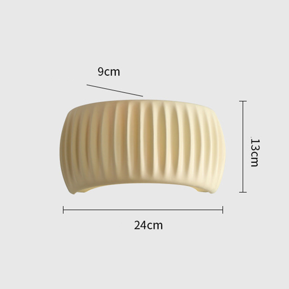 Cream Glow Minimalist Indoor Wall Light