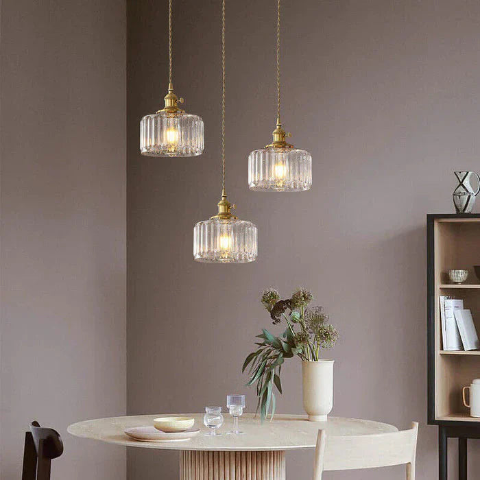Vincent | Crystal vintage pendant lamp