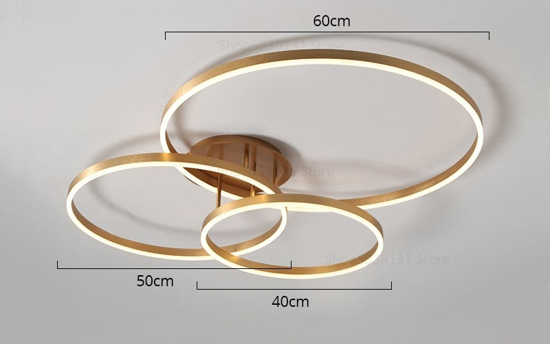 Celestial - circle LED ceiling light