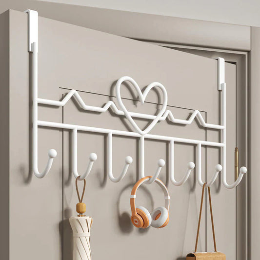 Door back hook storage