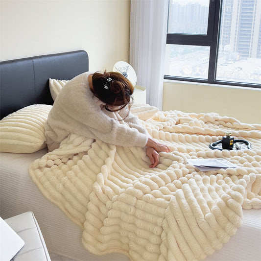 FlannelStripes | double-sided blanket