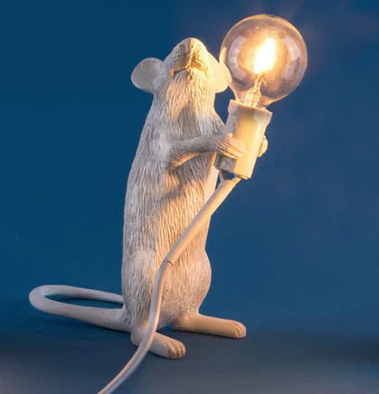 Enlightened mouse - original lamp for your home: mauslampe
