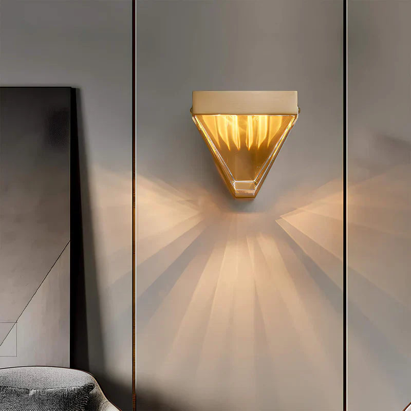 Fishing lamp | radiant wall lighting with artistic lighting design
