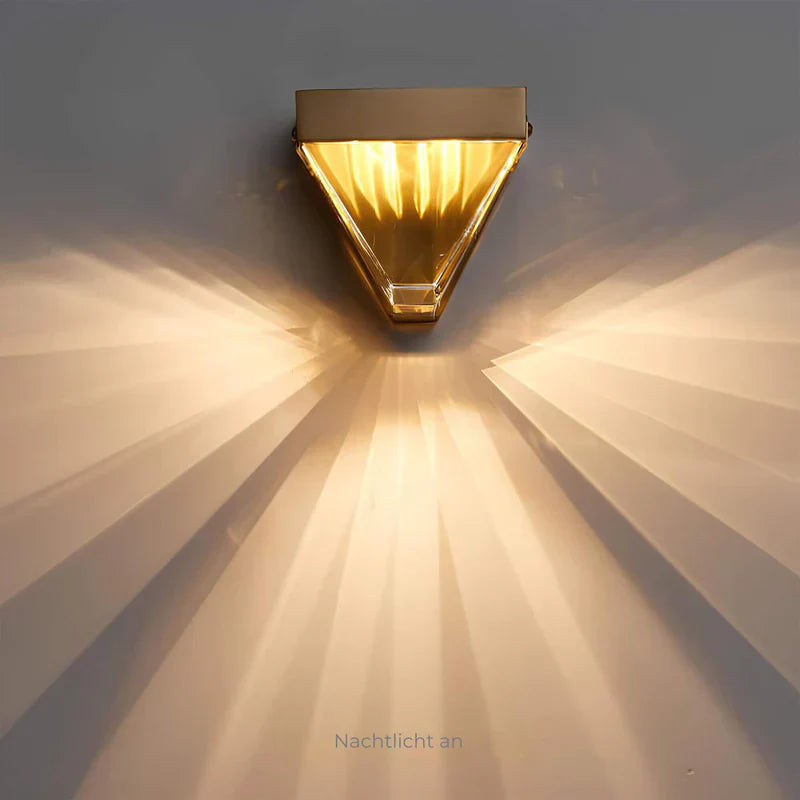Fishing lamp | radiant wall lighting with artistic lighting design