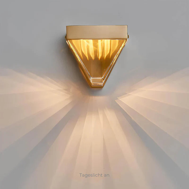 Fishing lamp | radiant wall lighting with artistic lighting design