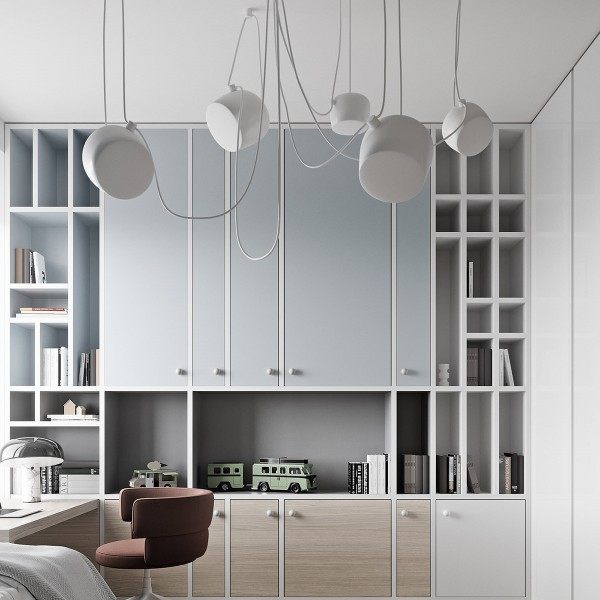 Aim pendant light modern iron design