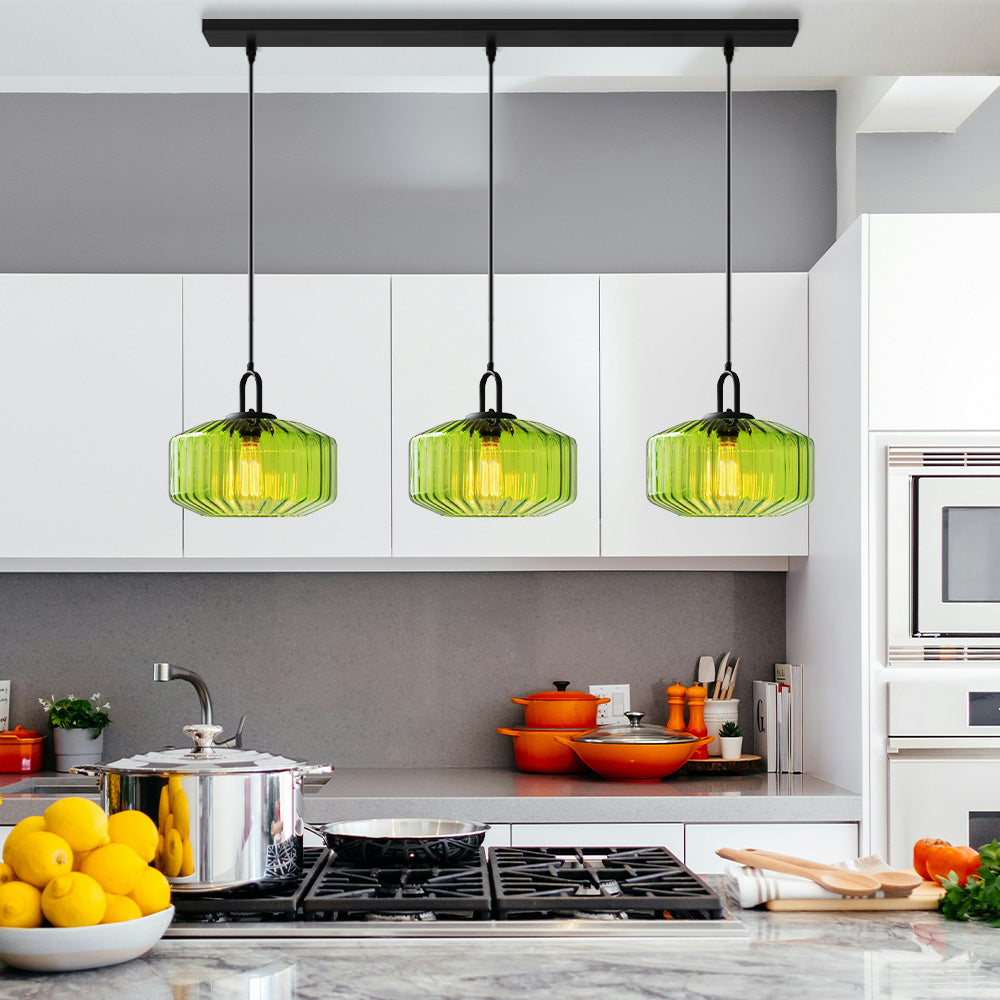 GlamGlow Retro Glass Pendant Light