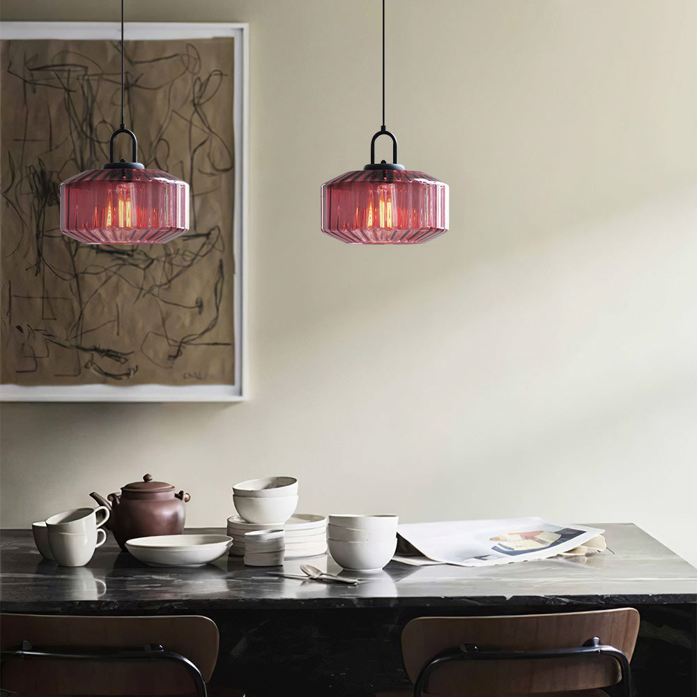 GlamGlow Retro Glass Pendant Light