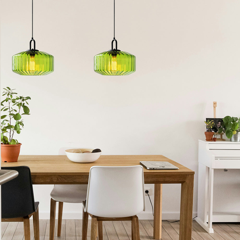 GlamGlow Retro Glass Pendant Light