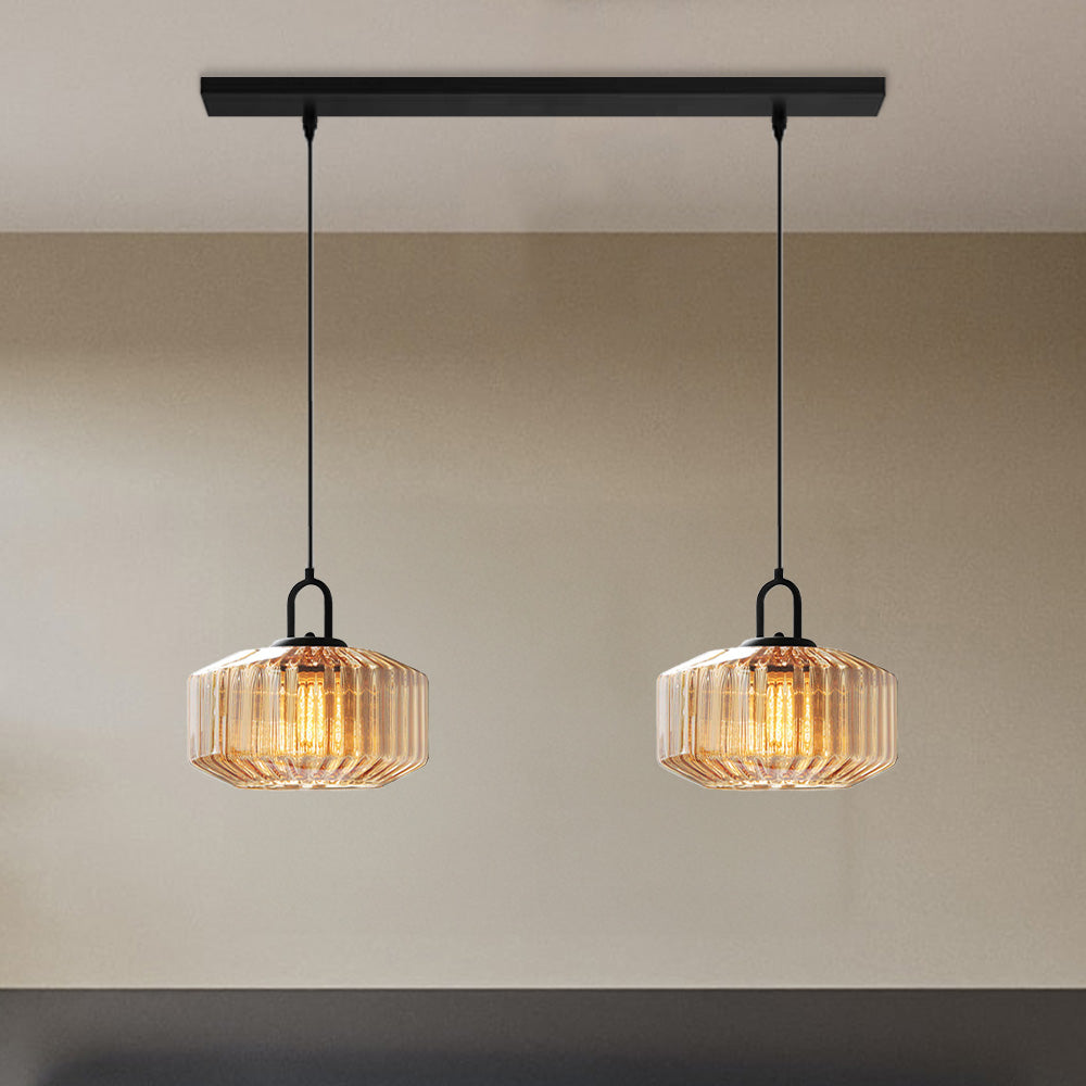 GlamGlow Retro Glass Pendant Light
