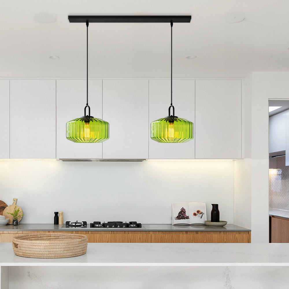 GlamGlow Retro Glass Pendant Light