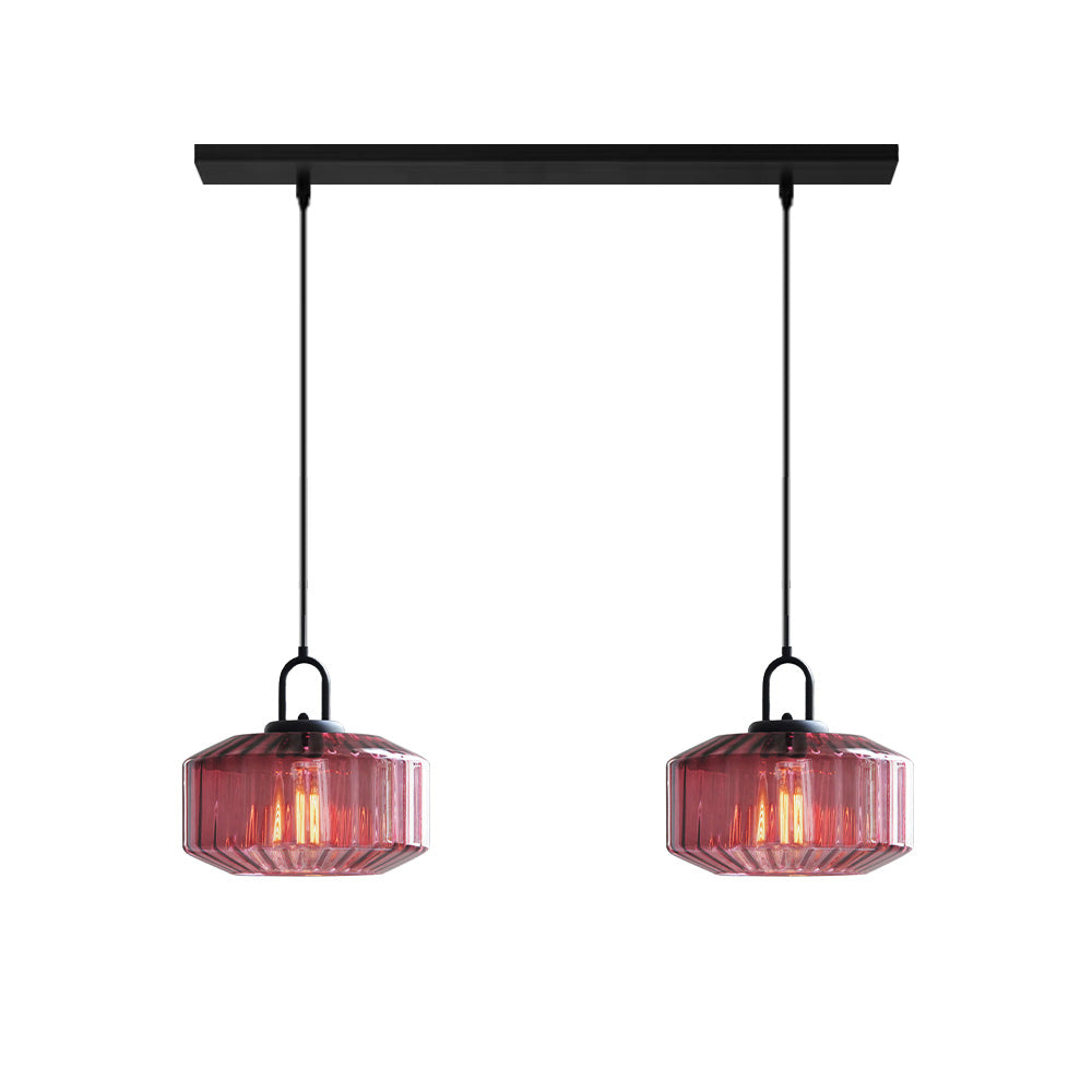GlamGlow Retro Glass Pendant Light